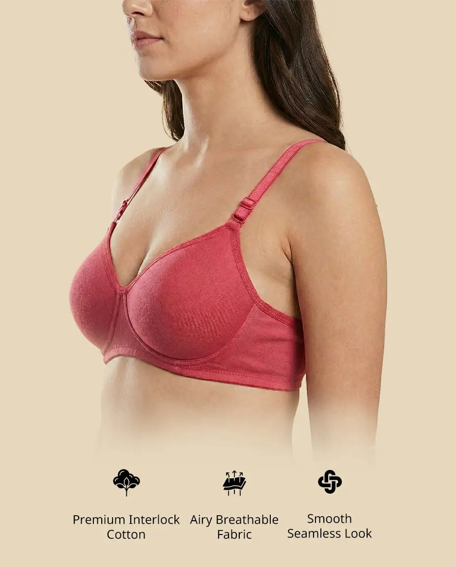 Cotton Padded Bra – Soft Breathable Everyday Comfort | ve1gib-3k.myshopify.com