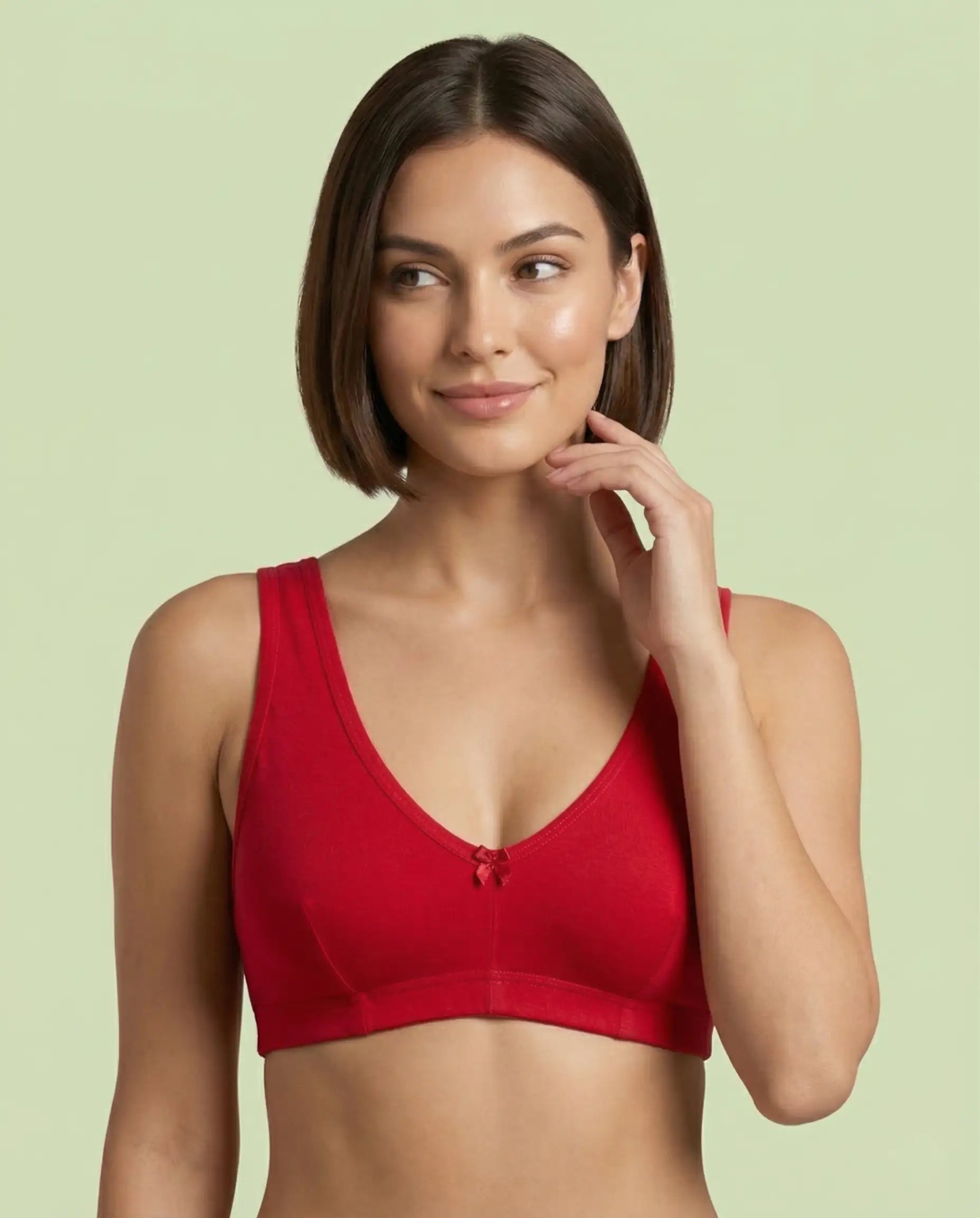 Cotton Sports Bra – Soft Stretch Comfort Fit | ve1gib-3k.myshopify.com