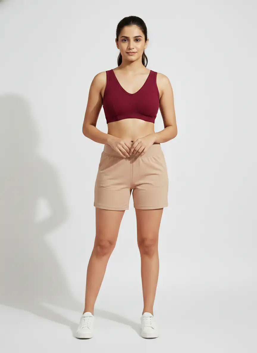 Cotton Sports Bra – Soft Stretch Comfort Fit | ve1gib-3k.myshopify.com