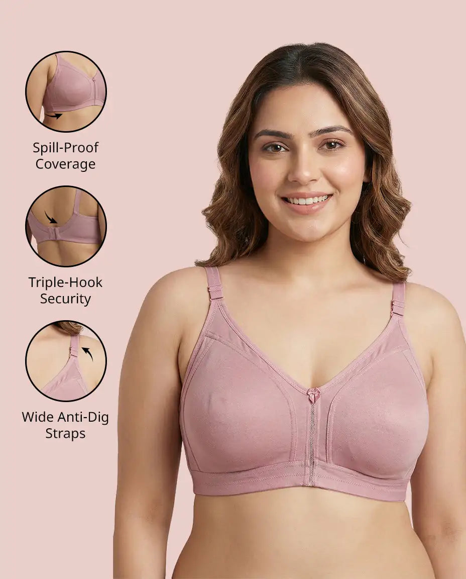 Full Coverage Cotton Blend Bra – Comfortable Fit | ve1gib-3k.myshopify.com