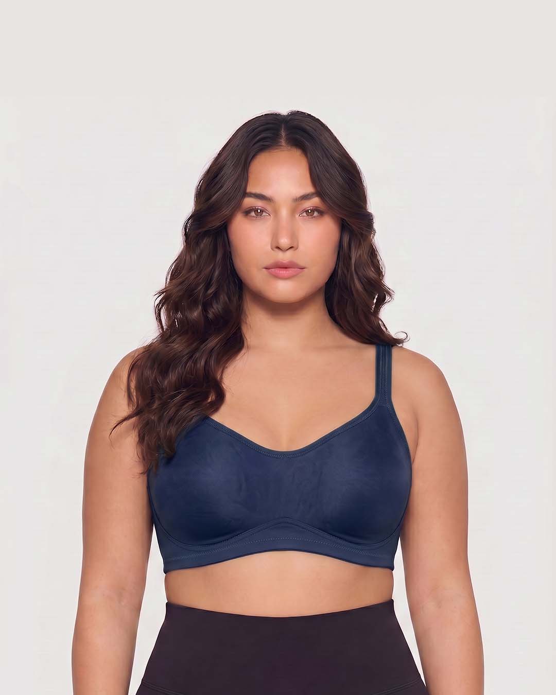 Plus Size Lightly Padded Bra | Ocean Bloom Duo | Pack of 2