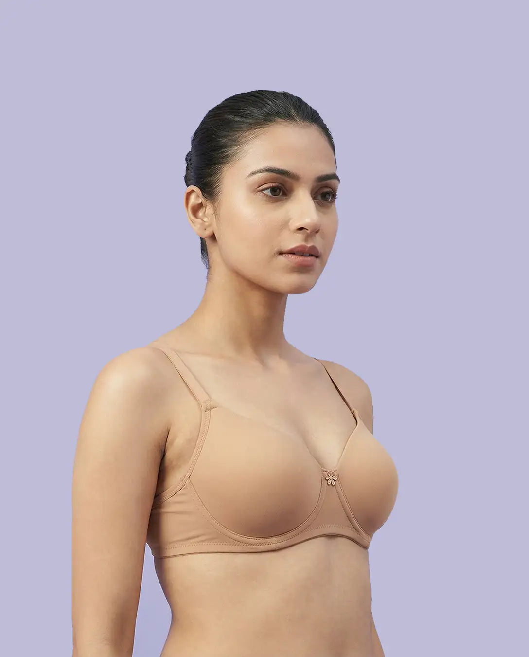 Stretch Lycra Padded Bra – Daily Comfort Wear | ve1gib-3k.myshopify.com