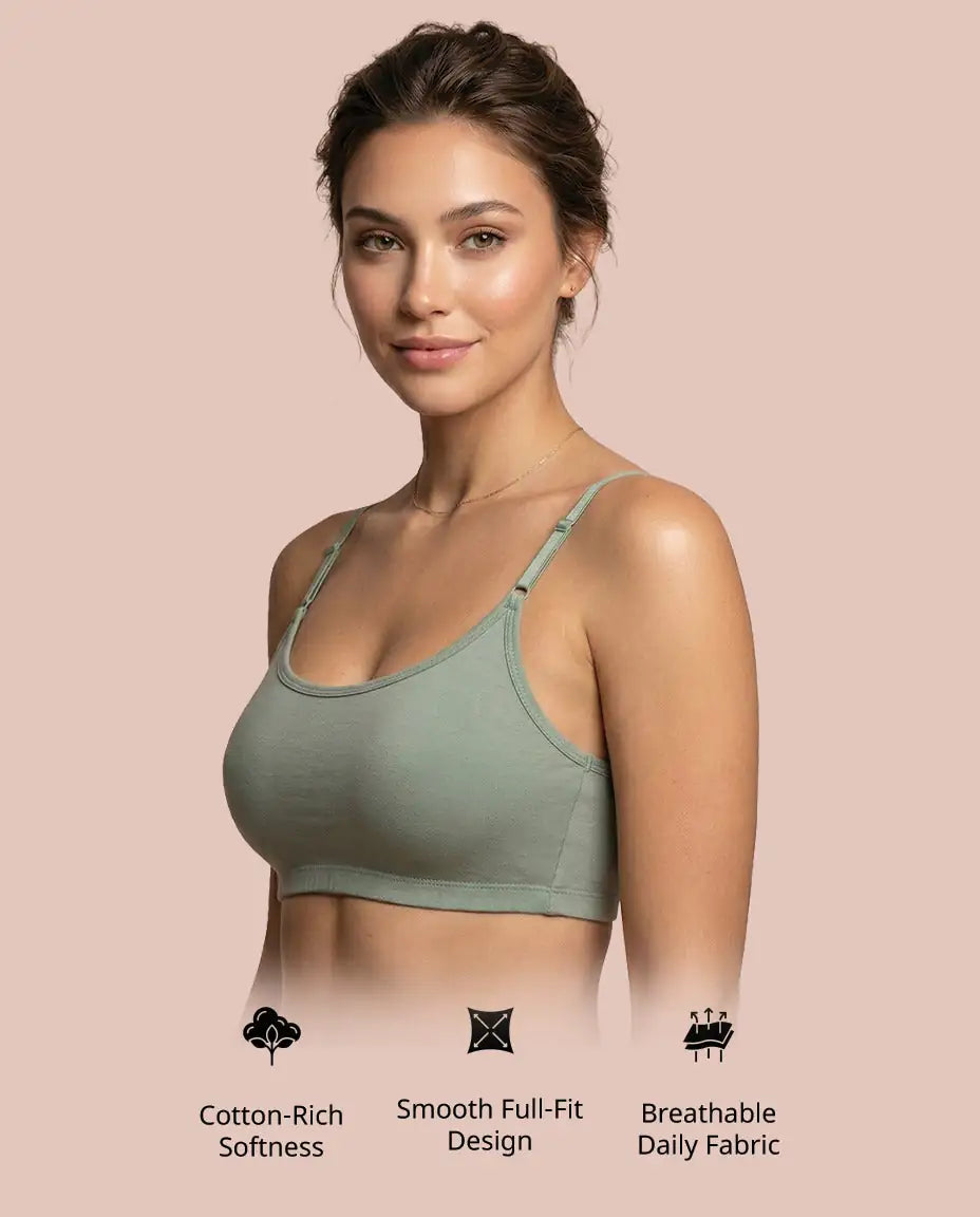 Underfold Cotton Blend Bra – Soft Everyday Comfort | ve1gib-3k.myshopify.com