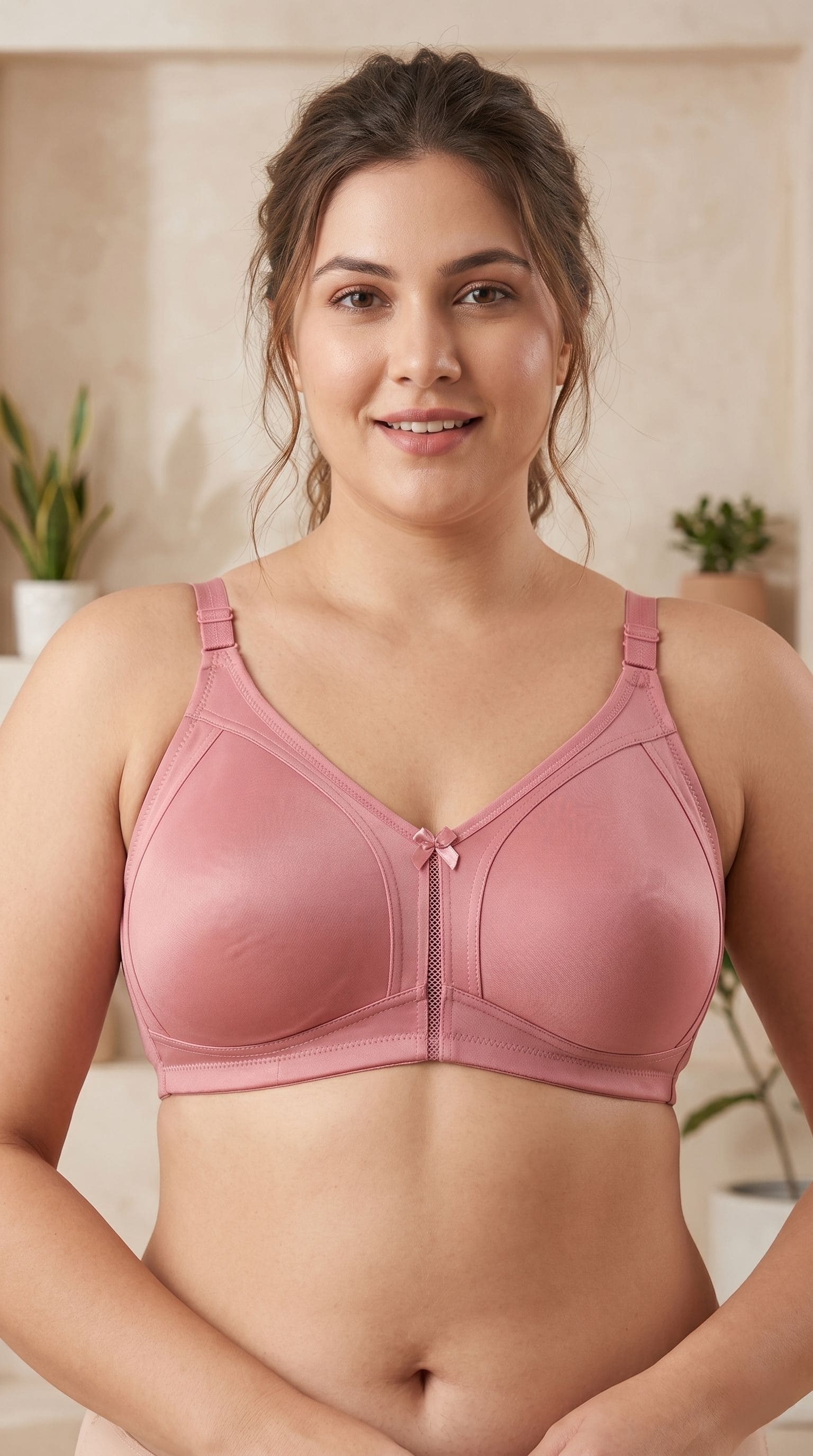 Full Coverage Premium  Wire-Free Bra Combo Pack of 2 – Sage Bloom & Berry Rush