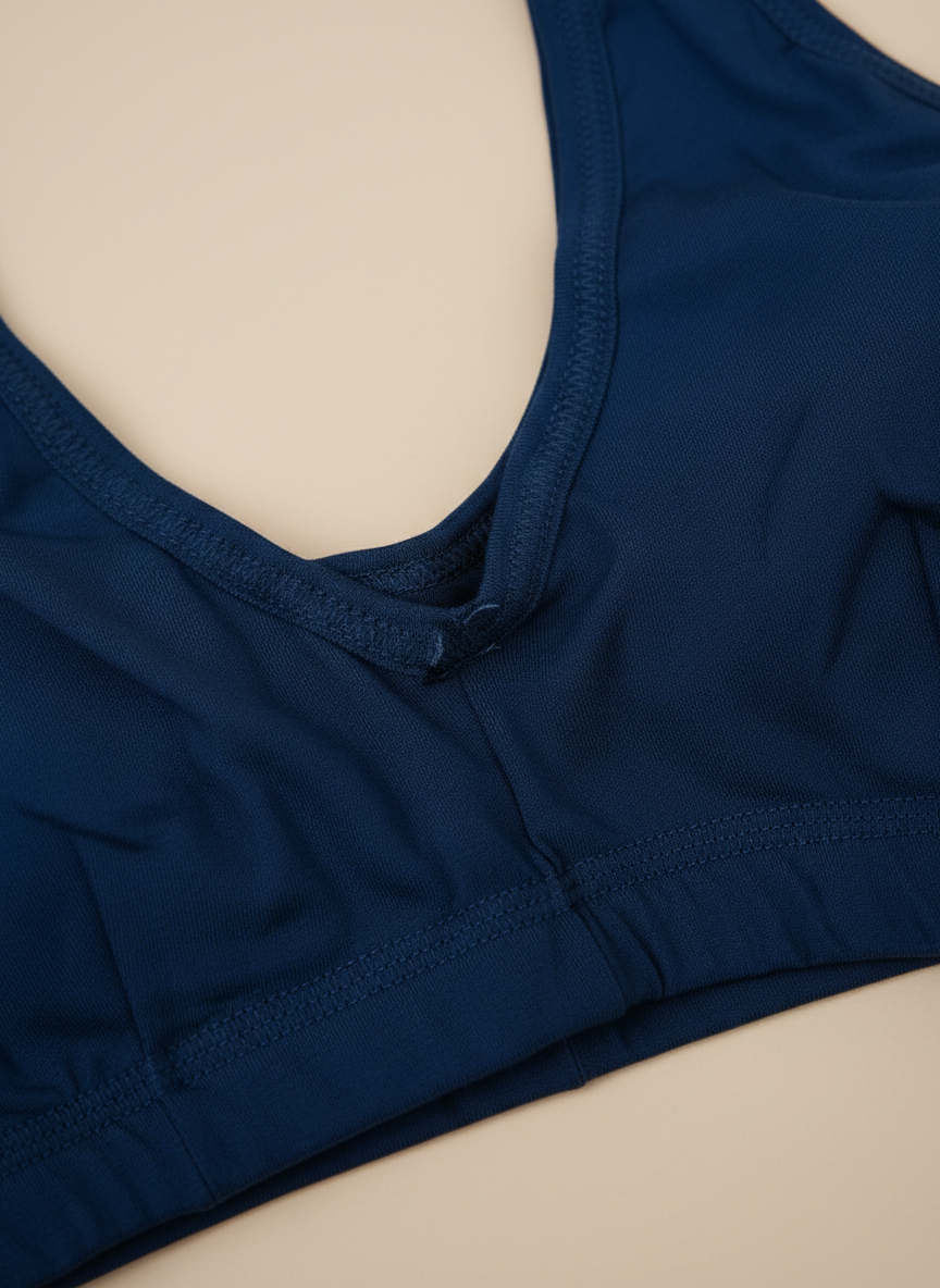 Cotton Sports Bra – Soft Stretch Comfort Fit