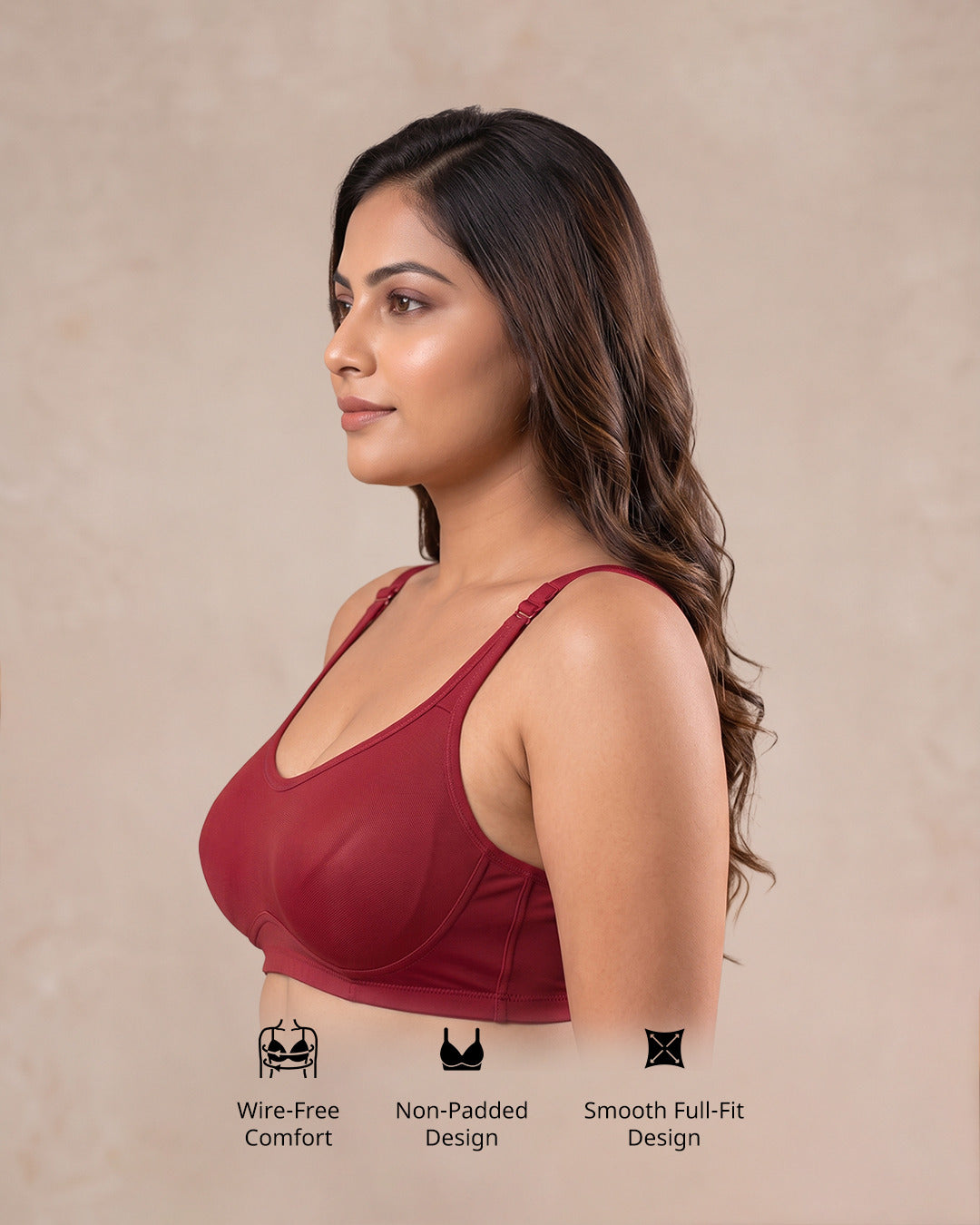 Plus Size Lightly Padded Bra | Forest Flame Duo | Pack of 2