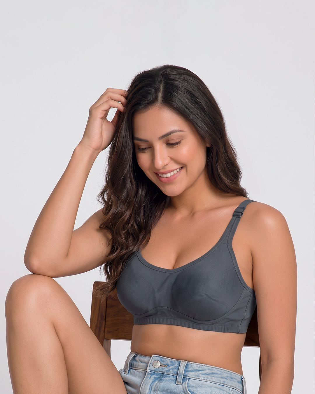 Premium Plus Size T-Shirt Bra | Lightly Padded | Full Coverage | Available in 6 Colors