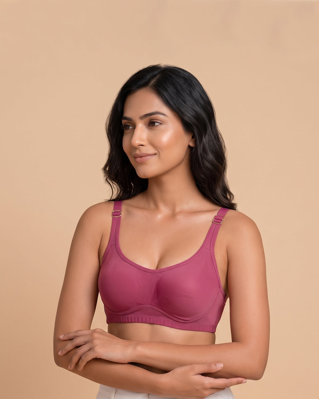 Premium Plus Size T-Shirt Bra | Lightly Padded | Full Coverage | Available in 6 Colors