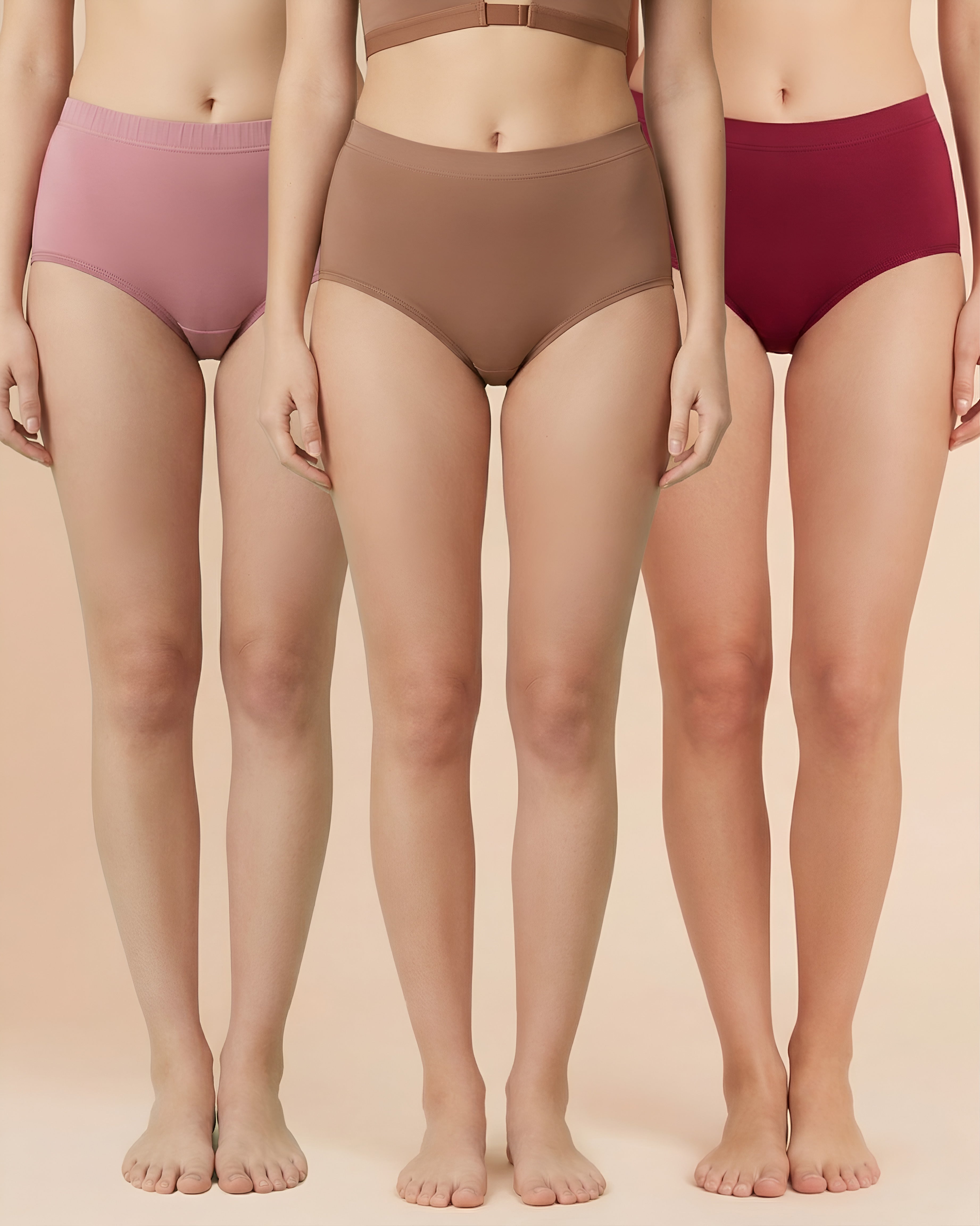 Lycra Panty Combo – Comfort Trio | Pack of 3