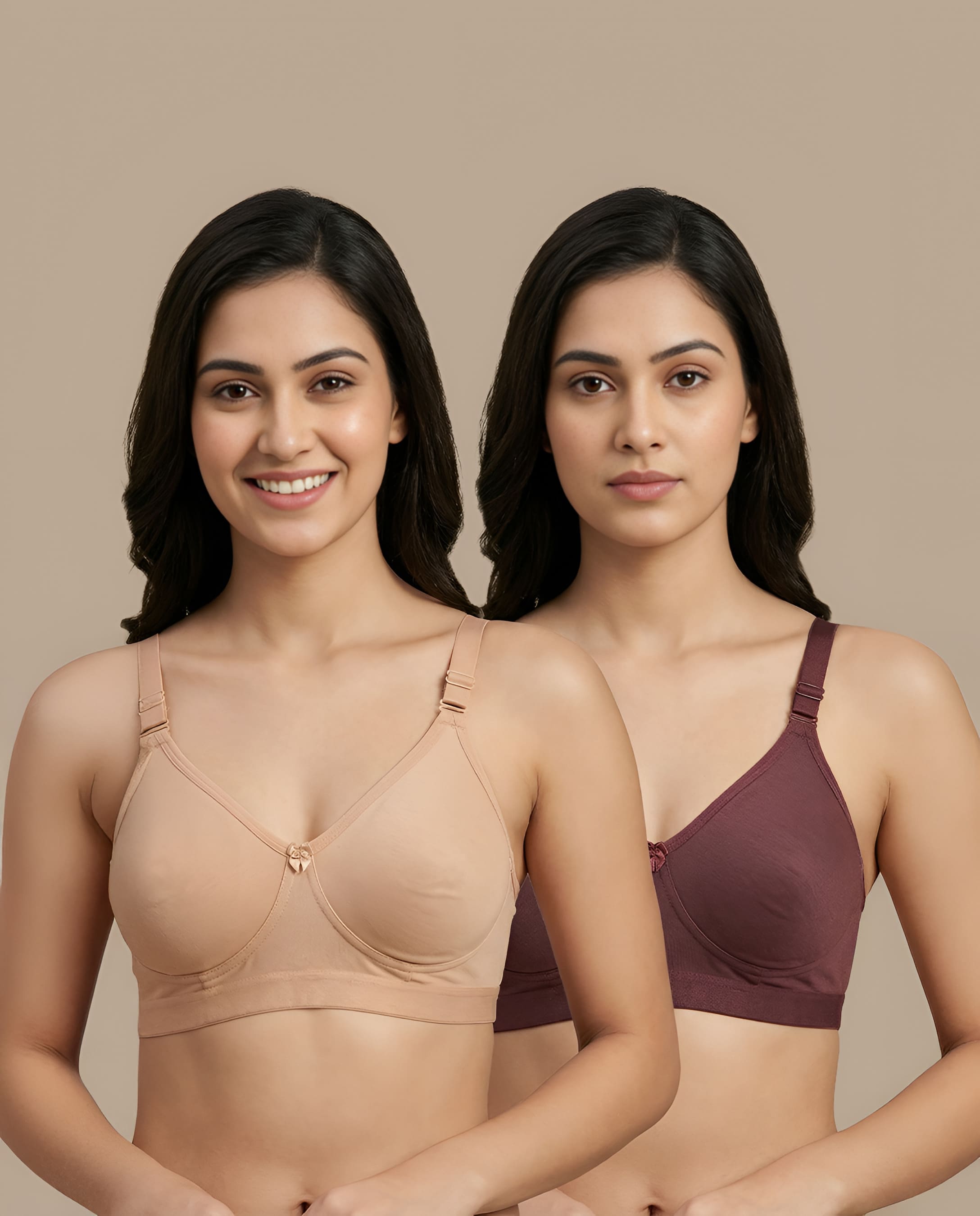 Moulded C Cup Bra – Everyday Comfort Duo | Pack of 2
